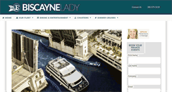 Desktop Screenshot of biscaynelady.com